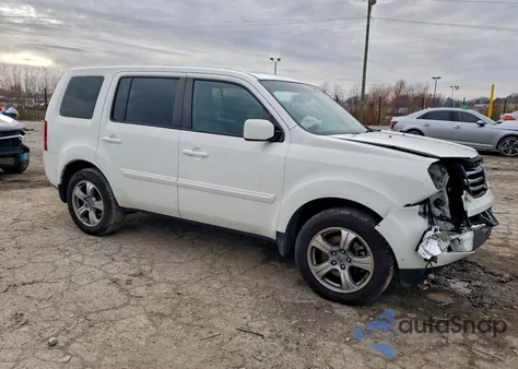2013 Honda Pilot Exl z USA, uszkodzony, nr VIN 5FNYF3H57DB033104